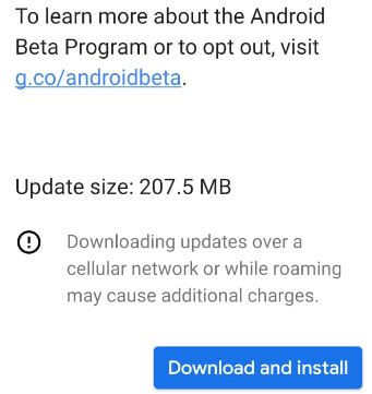 Recursos do Android Q Beta 2