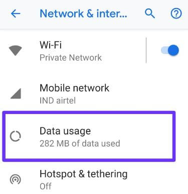 Como reduzir o uso de dados no Android 9 Pie