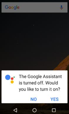 Corrigir o Google Assistente não funcionando