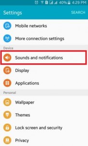 Como bloquear notificações de aplicativos no Android Lollipop 5.1.2