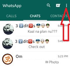 Como habilitar notificações de segurança WhatsApp Android