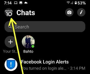 Como mudar de conta no Facebook Messenger no Android