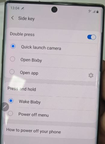 Como desligar o Bixby no Galaxy Note 10 Plus