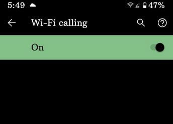 Como ativar chamadas de Wi-Fi no Pixel 2 XL e Pixel 2