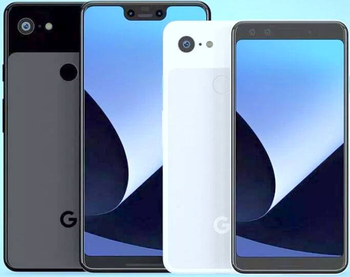 Data de lançamento e especificações do Google Pixel 3