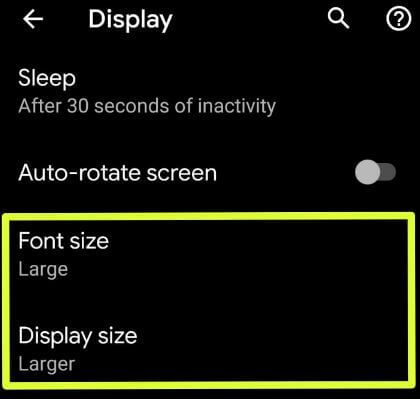 Como alterar a fonte no Pixel 3a e 3a XL