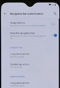 Como personalizar a barra de navegação no OnePlus 6T