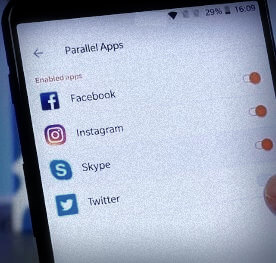 Como usar aplicativos paralelos no OnePlus 5T