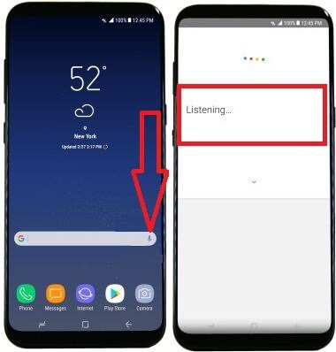 Como usar o controle de voz no Galaxy S8